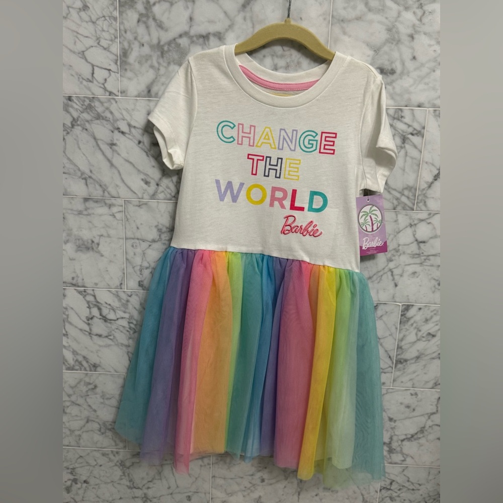 Barbie dress for girls. Size 6X. NWT